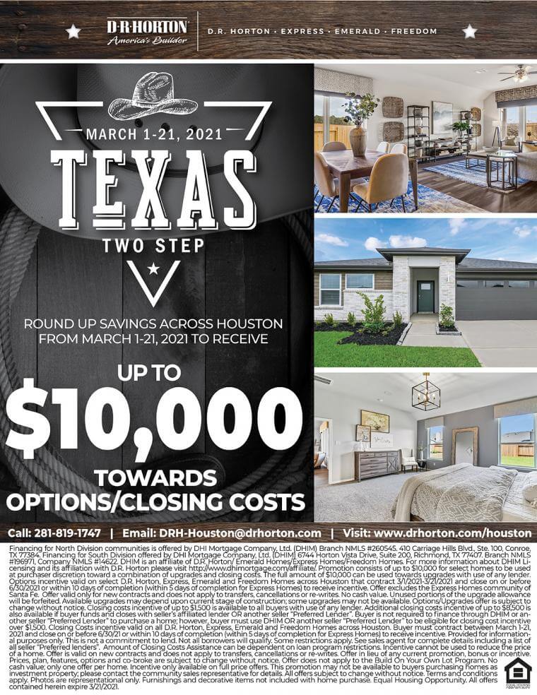 Texas Two Step with Express Homes