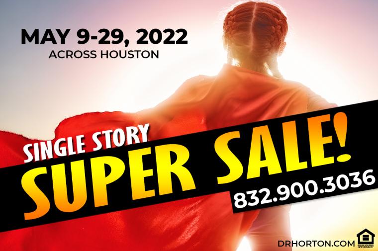 Single Story Super Sale